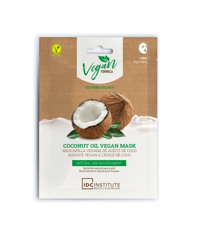 Masque visage à l'huile de coco